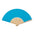 Ecological Bamboo Fan with Paper Fabric in a Wide Range of Colors to Personalize Special Fairs and Events Fanny Paper