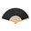 Ecological Bamboo Fan with Paper Fabric in a Wide Range of Colors to Personalize Special Fairs and Events Fanny Paper