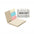 Eco-Friendly Sticky Note Pad with Flexible Cover Made of Seed Paper with Herb Paper Notes to Personalize Made in Europe Combonote