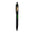 Ecological Bamboo and Aluminum Ballpoint Pen with Black Finish and Superior Detail in a Wide Range of Colors with Push-Button Mechanism and Blue Ink for Personalizing Piklam