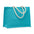 Bolsa Compra o Playa Ecológica de Yute en Vivos Colores con Asas de Algodón para Personalizar Aura