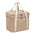 Bolsa Nevera Sostenible de Algodón Canvas para Personalizar con Cierre Cremallera y Asas Bandolera Kecil Large Top