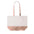 Bolsa Sostenible de Algodón con Detalles en Polipiel en Colores para Personalizar con Asas Largas Especial Playa Hitalax - Resistencia 8kg