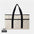 Bolsa de Playa Ecológica de Algodón Reciclado y RPET para Personalizar con Trazador AWARE™ y Contribución a ONG Valonne Vinga