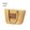 Sustainable Straw Beach Bag with Faux Leather Details to Personalize with Long Handles Special Summer Moxia