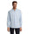 Camisa de Hombre de Cuello Mandarín Sostenible de 60% Algodón Orgánico y 40% Poliéster Reciclado con Certificado Organic Blended y PETA para Personalizar Bart Men