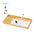 Wireless Charger Sustainable Bamboo Organizer Customizable with Multifunction Tray and Chalkboard Included Lautrec