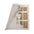 Ecological School Pencil Case made of Jute, Cotton and Wood with 5 Pieces to Personalize Ecoset