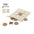 Ecological Natural Cork and Cotton Tic Tac Toe Game to Personalize Specially for Children Fornot