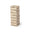 Sabix Sustainable Wooden Blocks Tower Skill Game with Cotton Cover to Personalize