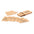Ecological Memory Game Recycled Cardboard to Personalize Special Training and Residences Mirman