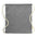 Mochila Ecológica de Cuerdas de Algodón Reciclado 120gr/m2 Personalizable con Autocierre con Distintivo ECO Especial Eventos Konim- Resistencia 9 kg