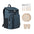 Mochila Nevera Ecológica de rPET Reciclado 600D Personalizable con Compartimento para Cubiertos Reutilizables para Dos Personas Incluidos Especial Picnic Montecool
