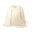 Eco-friendly Drawstring Backpack 100% Organic Cotton Customizable with Self-Closure and Special ECO Badge for Tibak Weddings