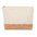 Neceser Sostenible de Algodón con Base de Corcho para Personalizar con Cremallera y Tirador Porto Bag