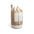 Sustainable Cotton and Jute Duffel Bag to Personalise with Pocket, Drawstring Closure and Self-Adjusting Ribbon Lopso