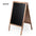 Leward Sustainable Wooden Folding Chalkboard to Personalise with Large Writing Surface