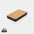 Eco-friendly Powerbank made from recycled plastic and bamboo with RCS and FSC® certification to personalize 5,000 mAh