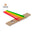 School Set of Wooden Colored Pencils in a Recycled Cardboard Box to Personalize Special Tucker Schools
