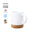 Taza Sostenible de Cerámica con Base de Corcho Natural Ideal para Personalización por Sublimación Nala 350 ml