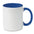 Taza de Cerámica Sostenible Bicolor Con Exterior Blanco Especial Personalización con Sublimación Sublimcoly- 300ml