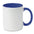Taza de Cerámica Sostenible Bicolor Con Exterior Blanco Especial Personalización con Sublimación Sublimcoly- 300ml