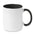 Taza de Cerámica Sostenible Bicolor Con Exterior Blanco Especial Personalización con Sublimación Sublimcoly- 300ml