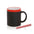 Colourful Ceramic Mug to Personalise with Chalkboard Body for Painting Colourful 350 ml