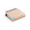 Ecological Notepad with Recycled Cardboard Covers to Personalize Laska