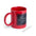 Colourful Ceramic Mug to Personalise with Special Chalkboard Office Dariel 370 ml