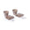 Ecological Set of 2 Biodegradable Pots to Personalize with Mint and Parsley Seeds Special Nertel Office