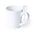 Conical Ceramic Mug with Spoon Ideal for Personalizing in Sublimation Kaffir 350 ml