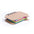 Lazza Sustainable Pad of Sticky Notes and Customizable Recycled Cardboard