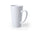 White Conical Ceramic Mug to Personalise with Elongated Design Large Capacity Korpus 480 ml