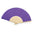 Sustainable Fan with Bamboo Sticks and Polyester Fabric to Customize in Various Colors Special Events Kronix