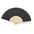 Sustainable Fan with Bamboo Sticks and Polyester Fabric to Customize in Various Colors Special Events Kronix