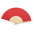 Sustainable Fan with Bamboo Sticks and Polyester Fabric to Customize in Various Colors Special Events Kronix