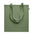 Bolsa de Compra Ecológica de Algodón Reciclado para Publicidad con Asas Largas y Distintivo ECO Zoco Colour