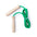 Galtax Coloured Jump Rope with Wooden Handles for Personalisation