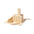 Ecological Wooden Skill Game and Cotton Bag to Personalize Special Training and Residences Kazama