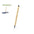 Ecological Multifunction Eternal Pencil Made of Bamboo to Personalize with Infinite Writing and Special Touch Pointer Suriak Training