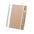 Ecological Notebook with Recycled Cardboard Covers and Special Events Pen Tunnel A5