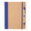 Ecological Notebook with Recycled Cardboard Covers and Special Events Pen Tunnel A5