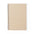 Ring Binder Notebook with Recycled Cardboard Covers for Customization and Kraft Finished Sheets with ECO Idina Badge - A5
