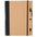 Ecological Notebook with Recycled Cardboard Covers and Special Events Pen Tunnel A5