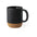 Ecological Ceramic and Natural Cork Mug for Personalizing Special Office Bokun 420 ml