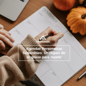 Agendas personalizadas sostenibles: un regalo de empresa para repetir.