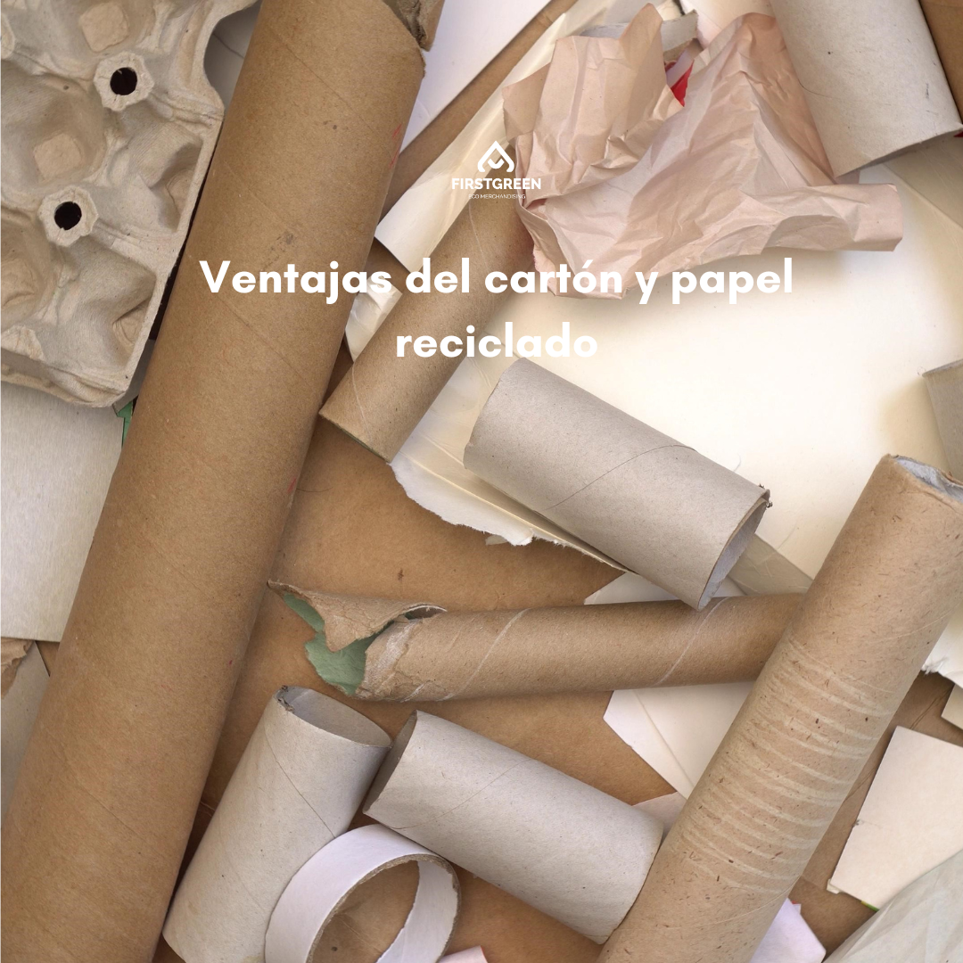 Ventajas del cartón y papel reciclado