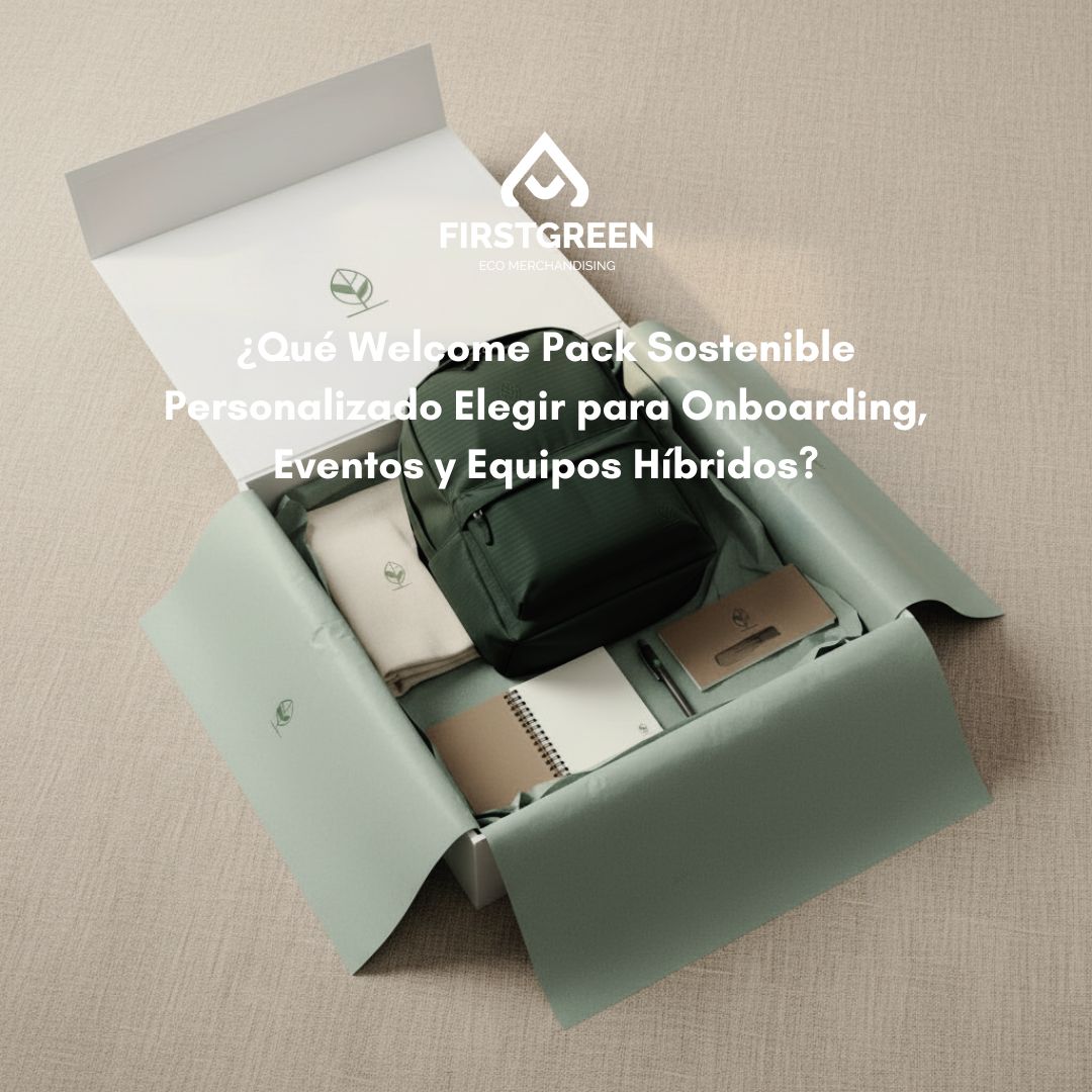 Welcome Pack Sostenible Personalizado Elegir para Onboarding, Eventos y Equipos Híbridos