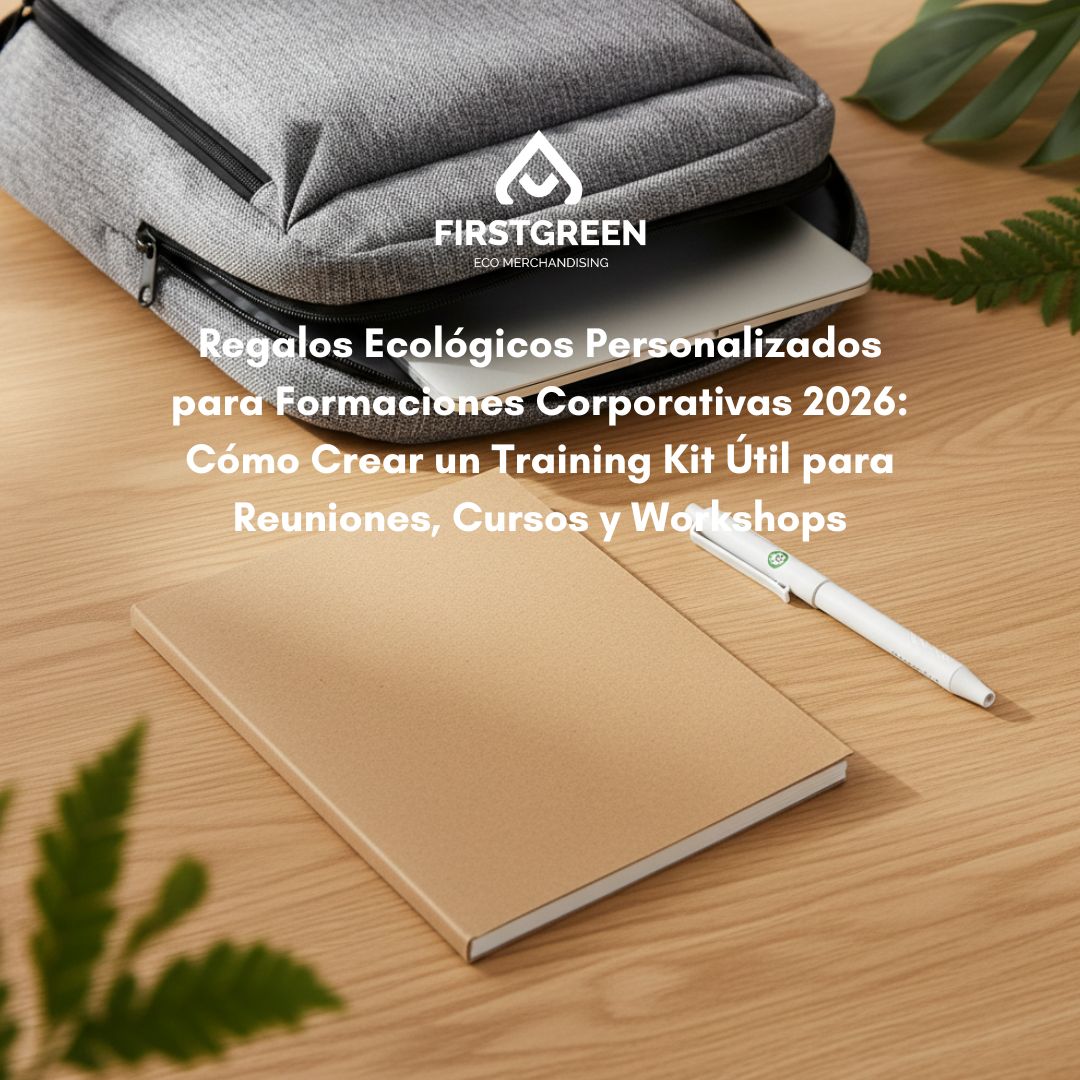 Regalos Ecológicos Personalizados para Formaciones Corporativas 2026: Cómo Crear un Training Kit Útil para Reuniones, Cursos y Workshops